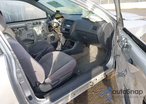 1999 Honda Civic Dx из США, поврежденный, VIN 2HGEJ6345XH112398